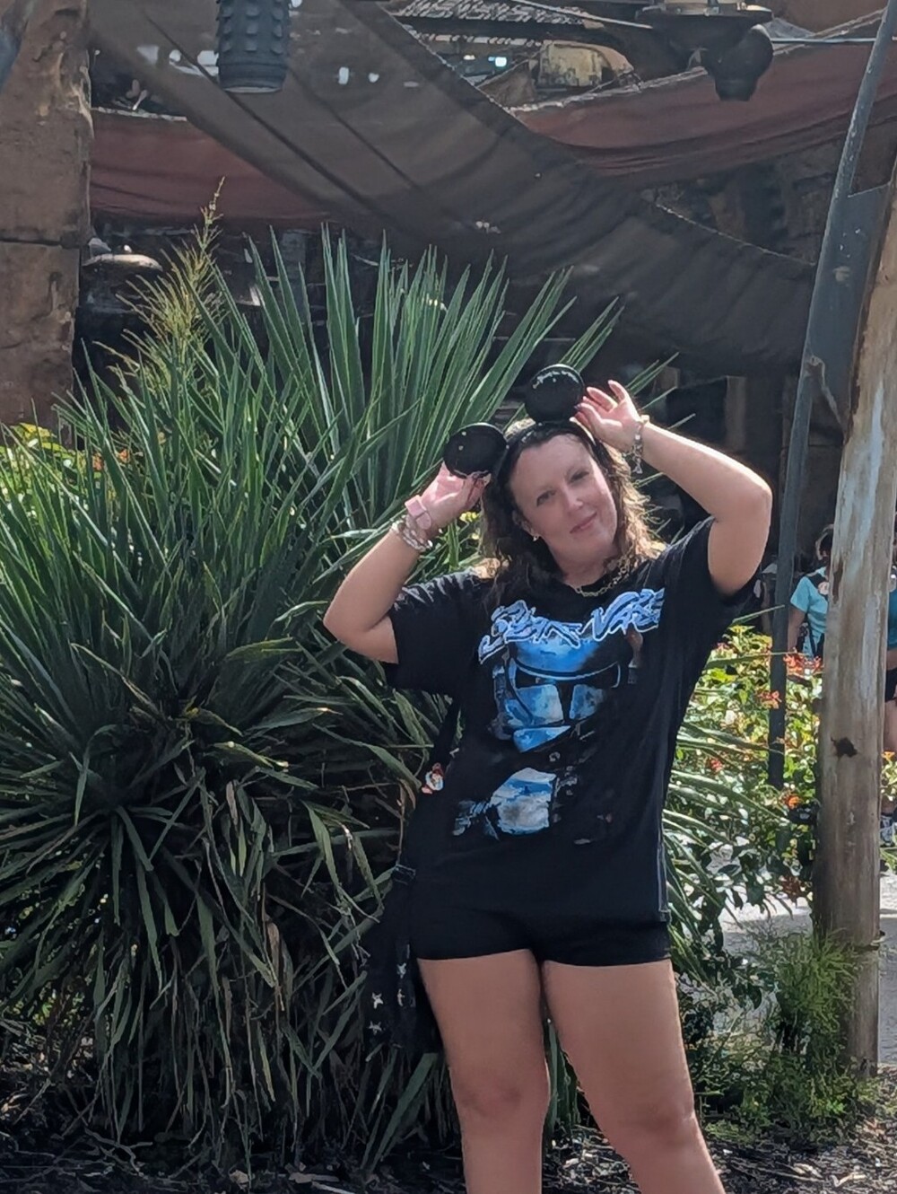 Star Wars Graphic Tee with Blue Stormtrooper Print